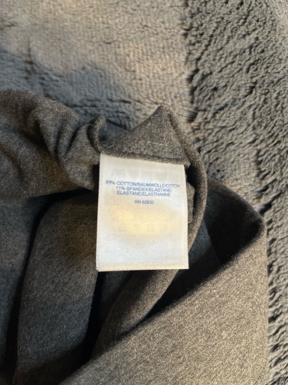 Lands End Starfish Slim Leg Women’s 2X Charcoal Gray - Picture 4 of 10